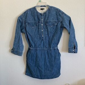 rag & bone Blue Denim Dress